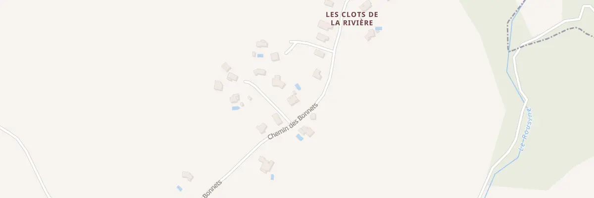 Plan du 86 Che des Bonnets à Neffes