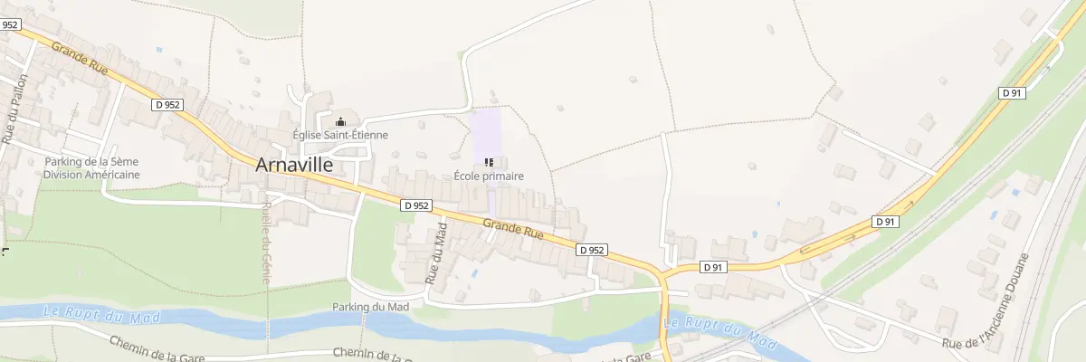 Plan du 41 Gr Grande Rue à Arnaville