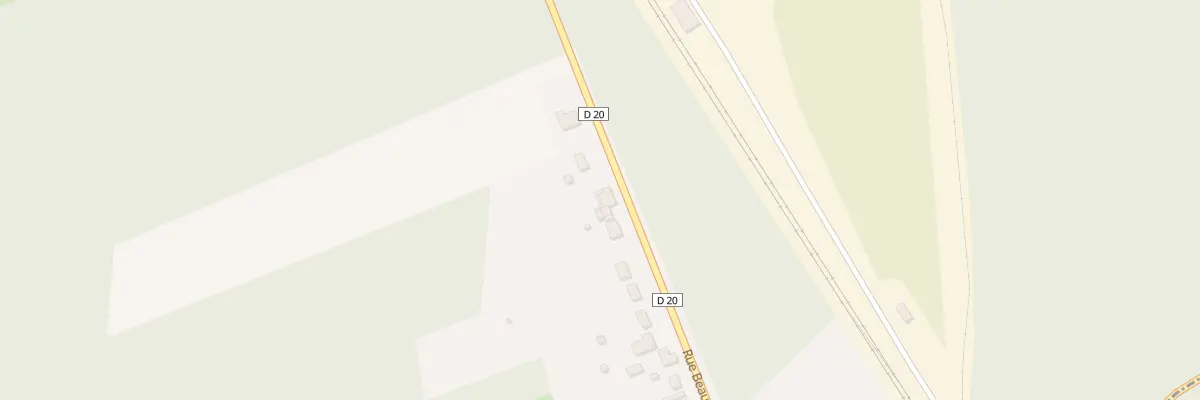 Plan du 19 Rue Beauregard à Amance