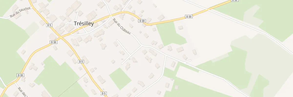 Plan du 15 Rue du Château à Trésilley