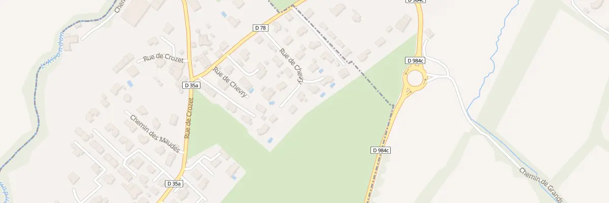 Plan du 26 Rue de Chevry à Saint-Genis-Pouilly