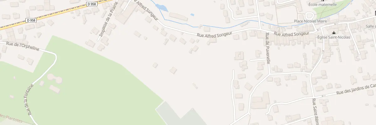 Plan du 37B Rue Alfred Songeur à Maidières