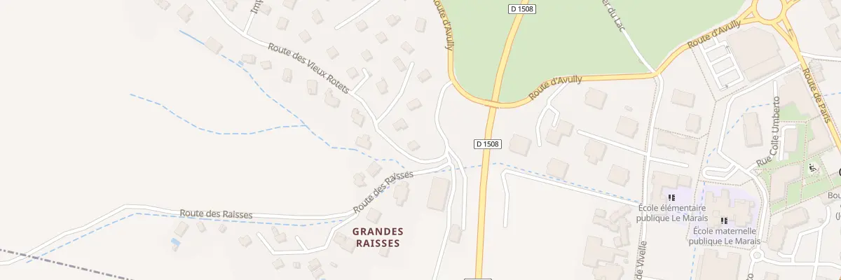 Plan du 53 Rte d’Avully à La Balme-de-Sillingy