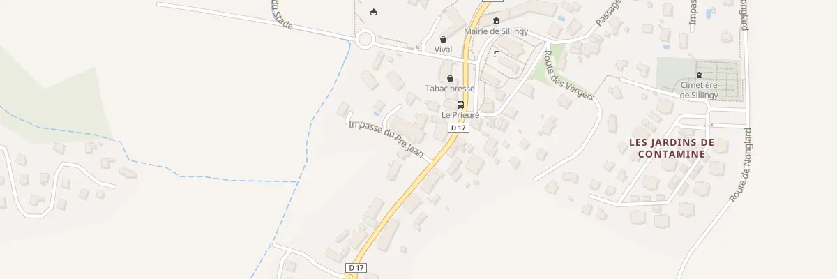 Plan du 1358 Rte de Clermont à Sillingy