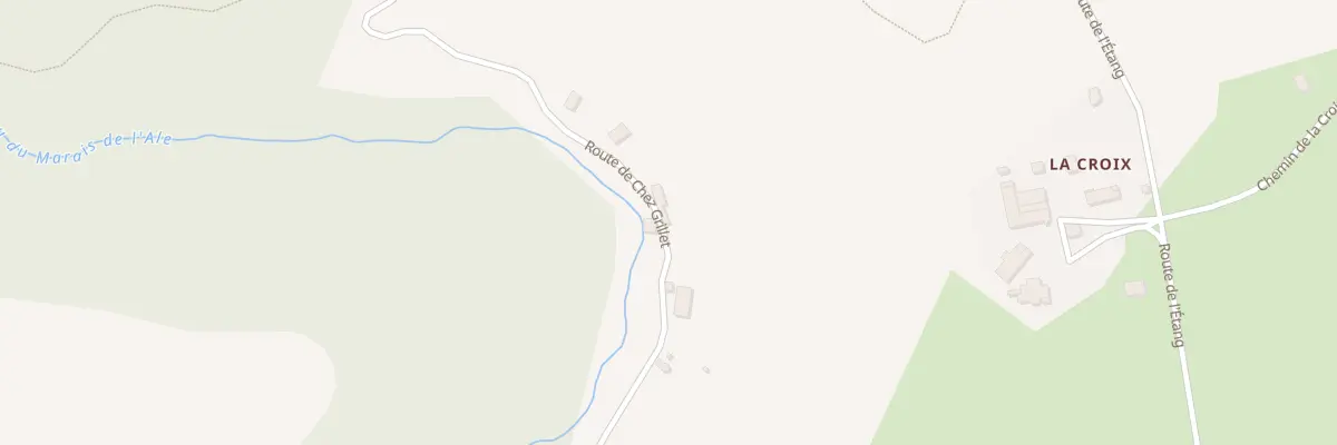 Plan du 164 Rte de Chez Grillet à Chavanod
