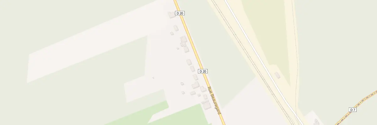 Plan du 15 Rue Beauregard à Amance