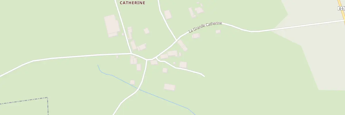 Plan du 5 La Grande Catherine à Claudon