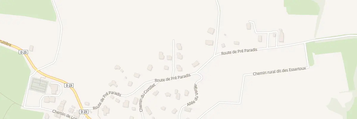 Plan du 56 All du Cèdre à Vers