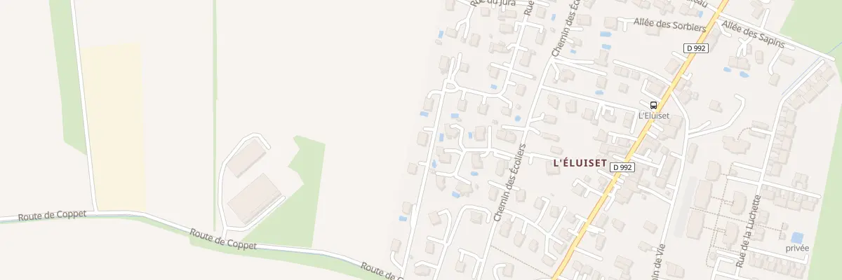 Plan du 344 Rue des Chavannes à Viry