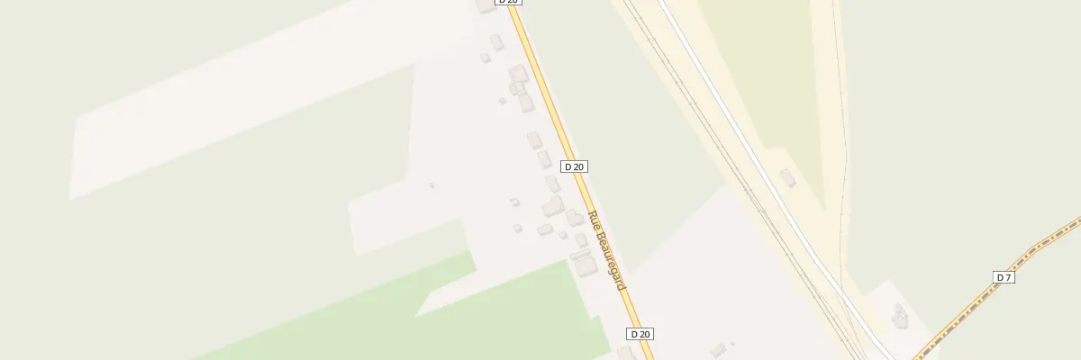 Plan du 11 Rue Beauregard à Amance
