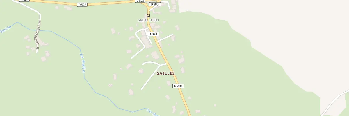Plan du 203 Rte du Levet à Crêts en Belledonne