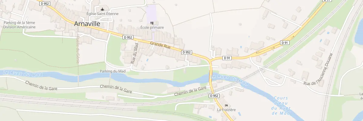 Plan du 33B Grande Rue à Arnaville