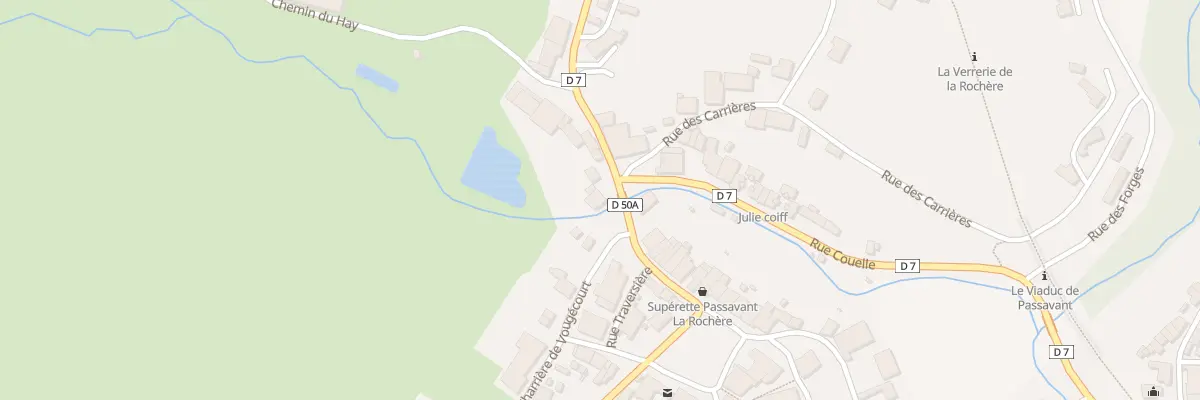 Plan du 9 Gr Grande Rue à Passavant-la-Rochère