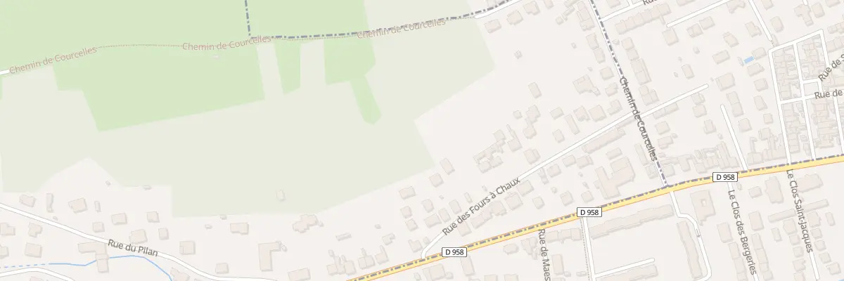 Plan du 75 Rue des Fours à Chaux à Montauville