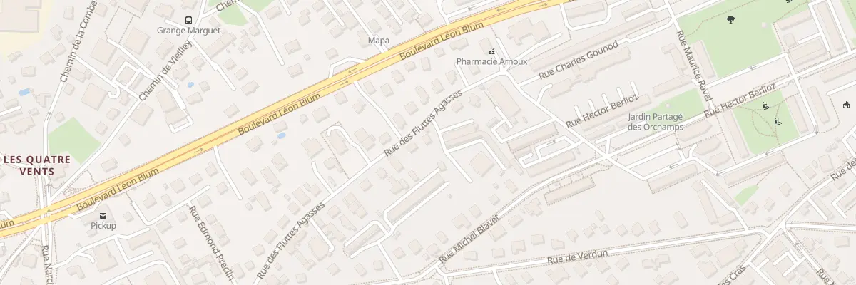 Plan du 50B Rue des Fluttes Agasses à Besançon