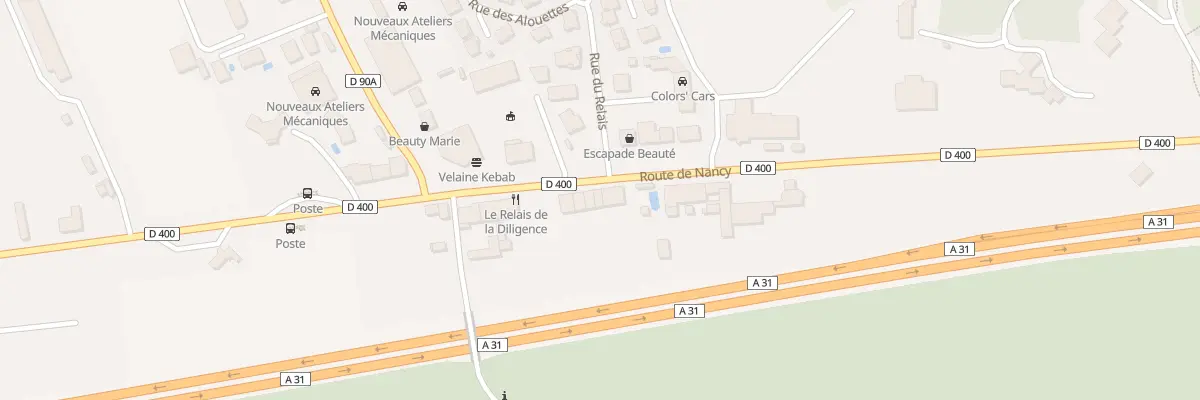 Plan du 7 Poste de Velaine à Bois-de-Haye