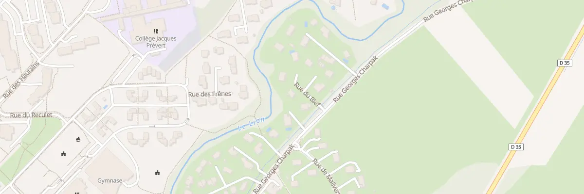 Plan du 2B Rue de Malivert à Saint-Genis-Pouilly