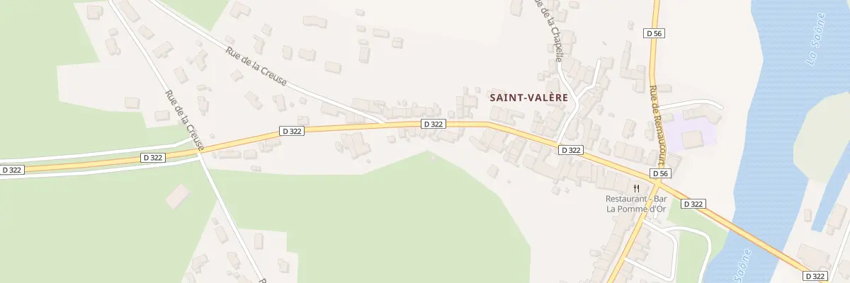 Plan du 37 Rue de Saint Valere à Port-sur-Saône