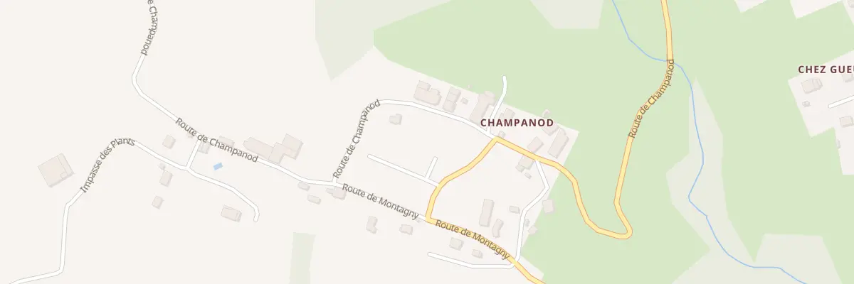 Plan du 11 All des Pommiers à Chavanod