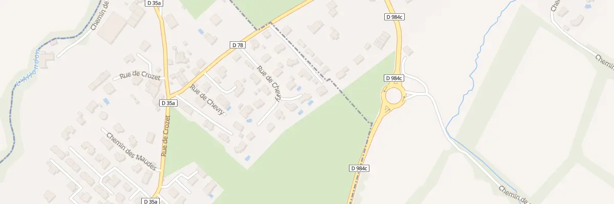 Plan du 22 Rue de Chevry à Saint-Genis-Pouilly