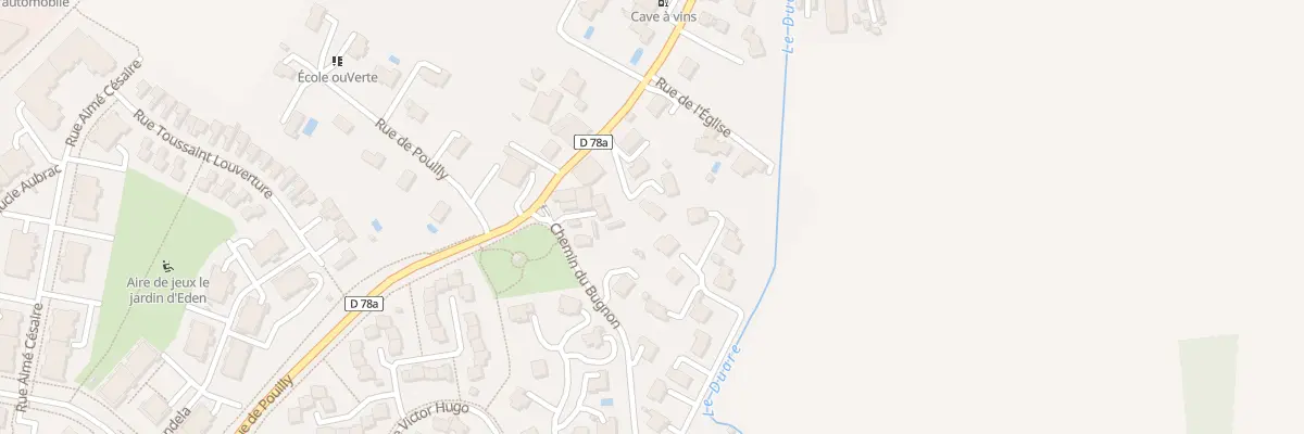 Plan du 8 Rue de l’Eglise à Saint-Genis-Pouilly
