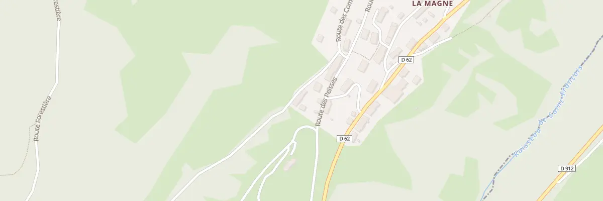 Plan du 5054 La Magne à Saint-François-de-Sales