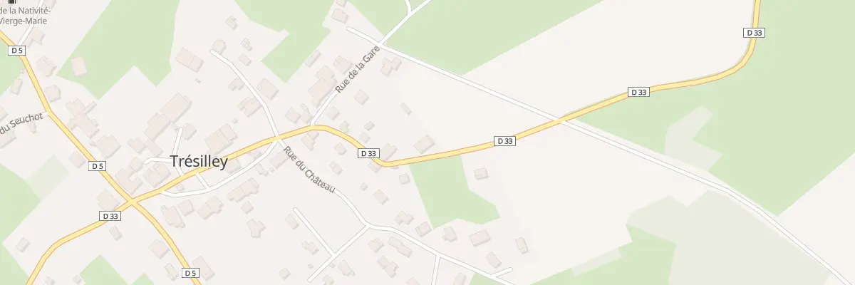 Plan du 5016A Le Village 1er Canton à Trésilley