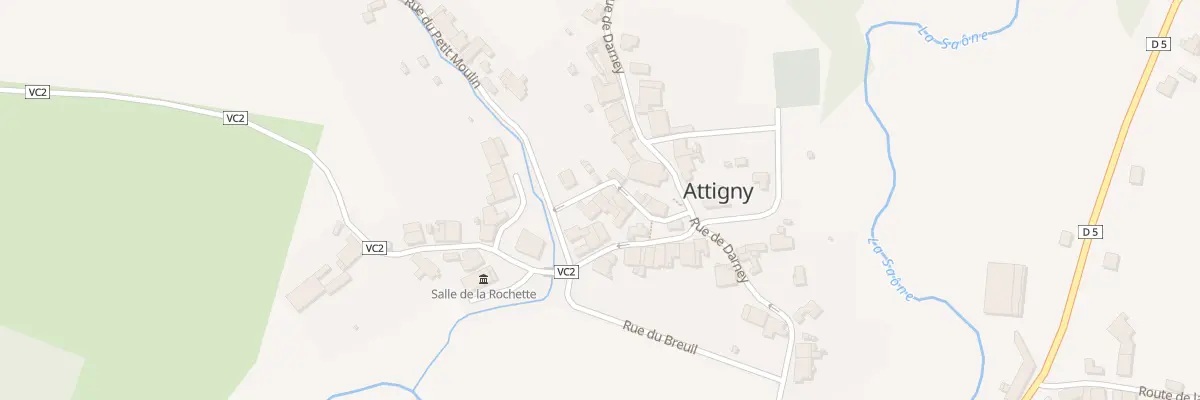Plan du 11 Rue des Patients à Attigny