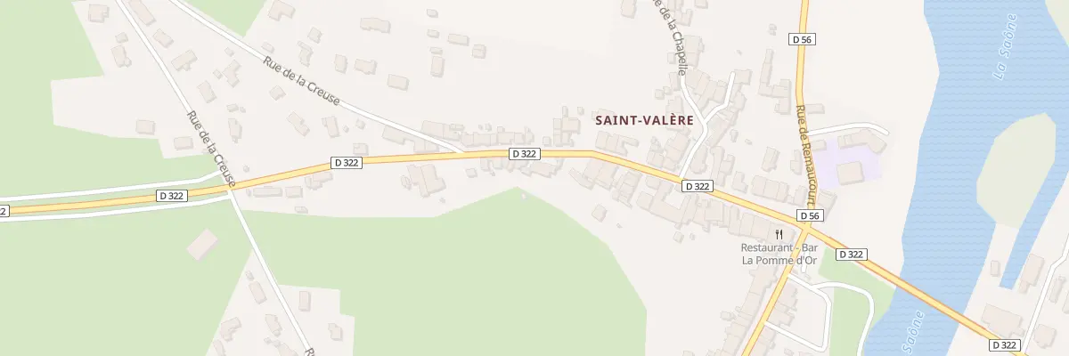 Plan du 35 Rue de Saint Valere à Port-sur-Saône