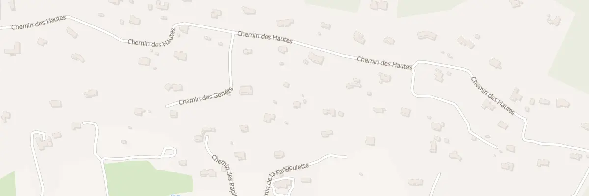 Plan du 161 Che des Genets à Néoules