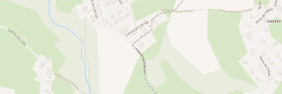 Plan du 432 Che de Crêt Vial à Mûres