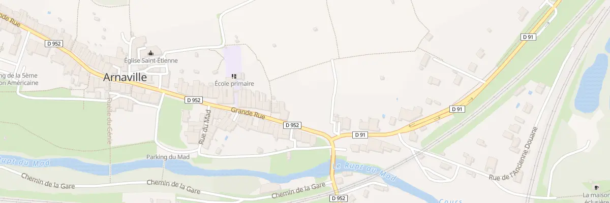 Plan du 35 Gr Grande Rue à Arnaville