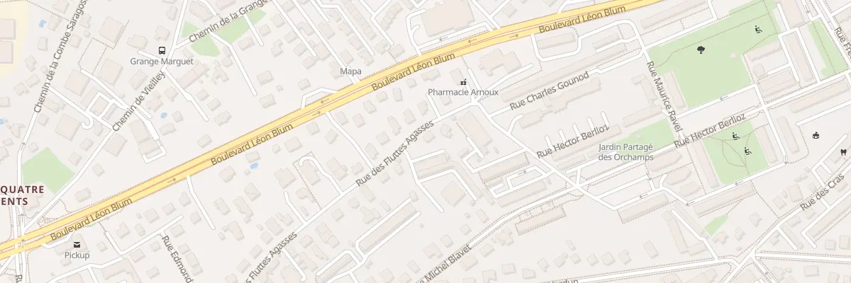 Plan du 52B Rue des Fluttes Agasses à Besançon