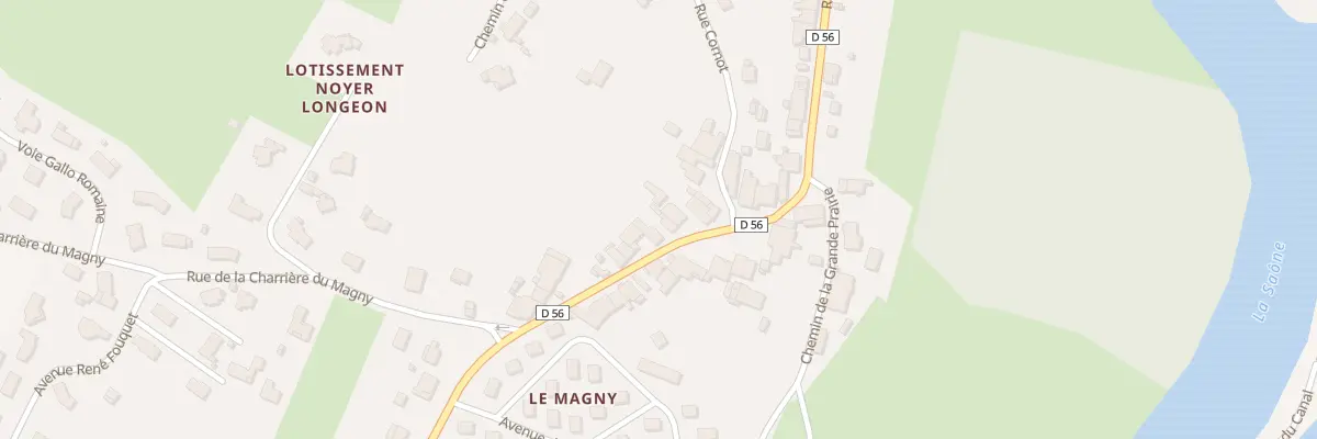 Plan du 105 Rue du Magny à Port-sur-Saône