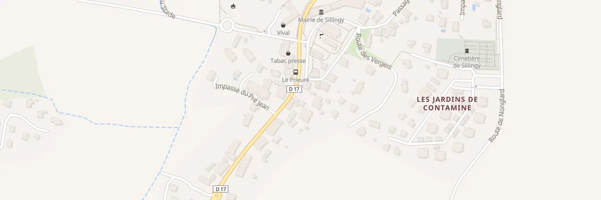 Plan du 1331 Rte de Clermont à Sillingy