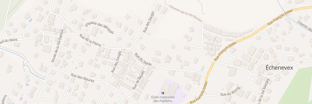 Plan du 138C Rue du Stade à Échenevex