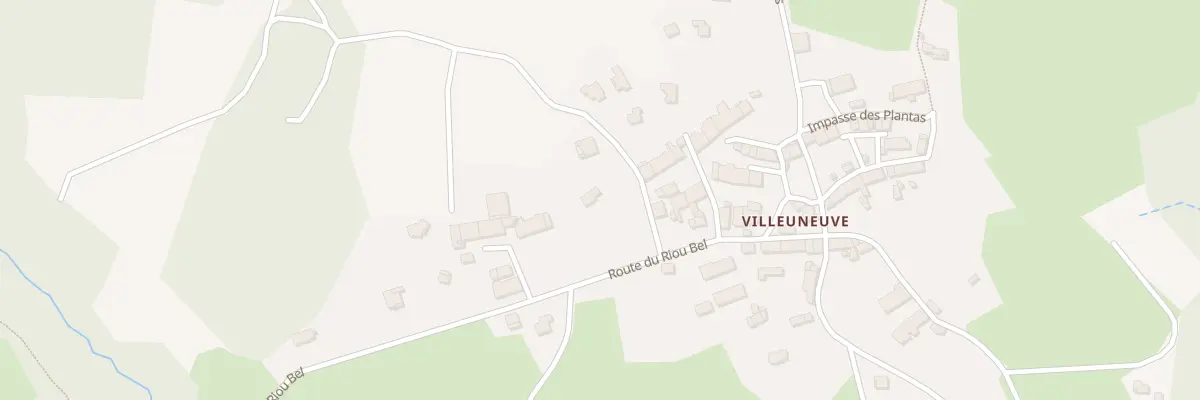 Plan du 1 Che des Choulieres à Poligny