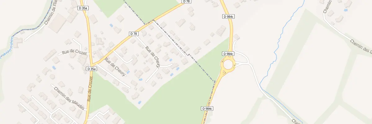 Plan du 48 Rue de Chevry à Saint-Genis-Pouilly