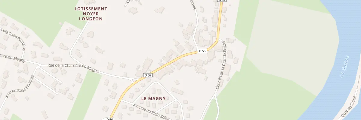 Plan du 101 Rue du Magny à Port-sur-Saône