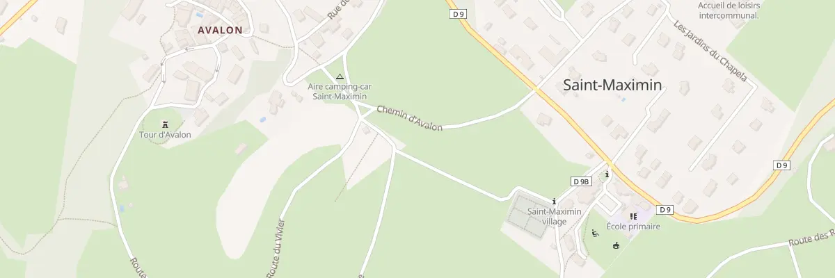 Plan du 58 Imp de la Roue à Saint-Maximin