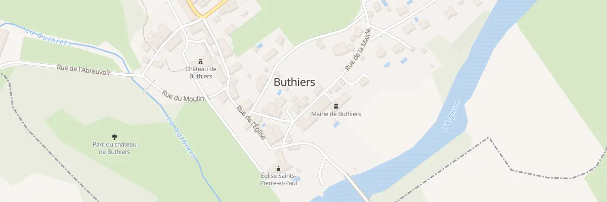 Plan du 8 Rue de la Mairie à Buthiers
