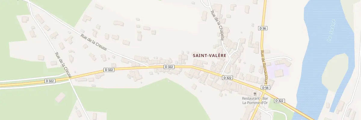 Plan du 28 Rue de Saint Valere à Port-sur-Saône