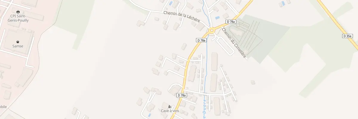 Plan du 19 Rue de l’Eglise à Saint-Genis-Pouilly
