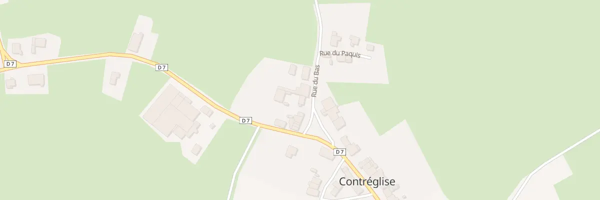 Plan du 1 Rue du Bas à Contréglise