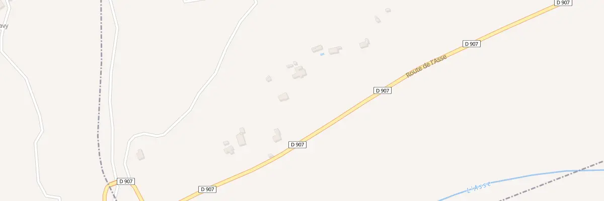 Plan du 5738 Rte de l’Asse à Saint-Julien-d’Asse
