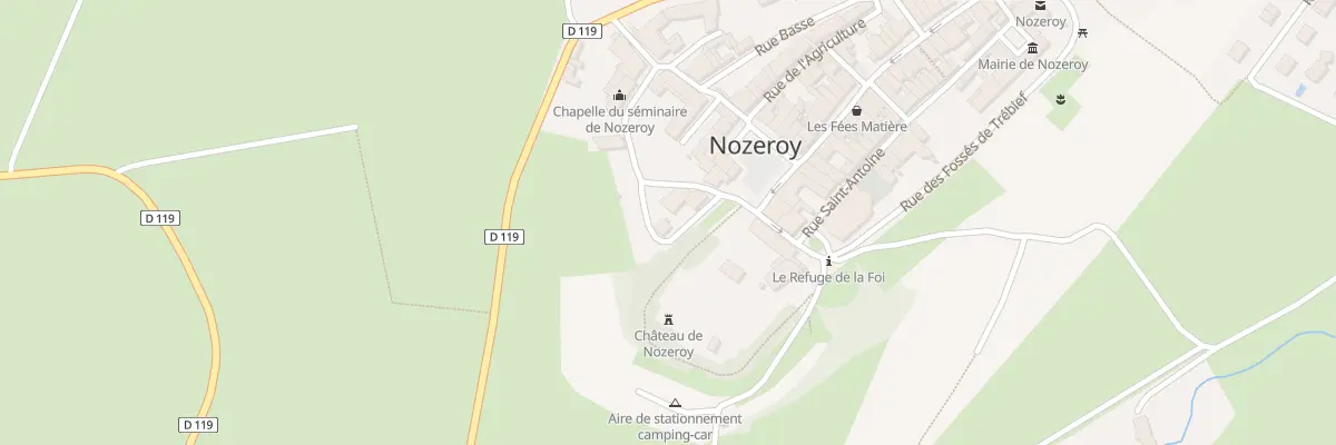 Plan du 3 Rue du Parc à Nozeroy