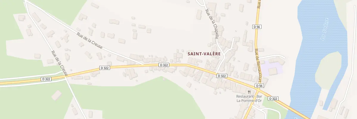 Plan du 26 Rue de Saint Valere à Port-sur-Saône
