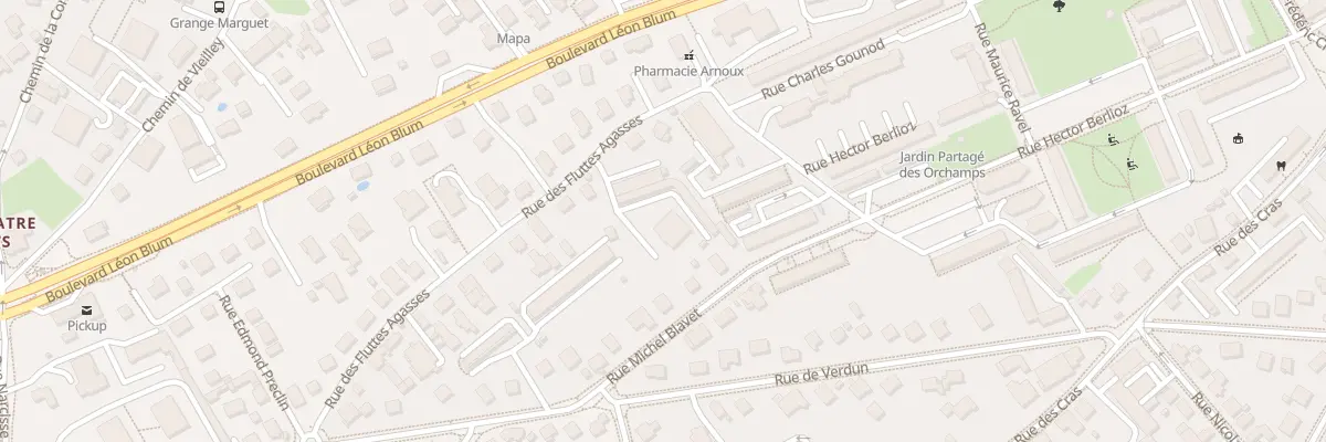 Plan du 52 Rue des Fluttes Agasses à Besançon