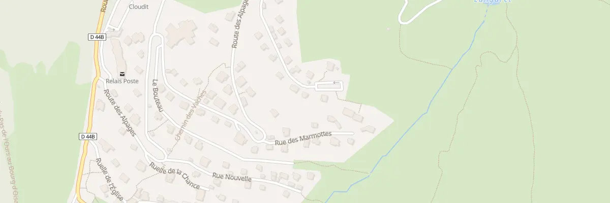 Plan du 51 Rte des Alpages à Villard-Reculas