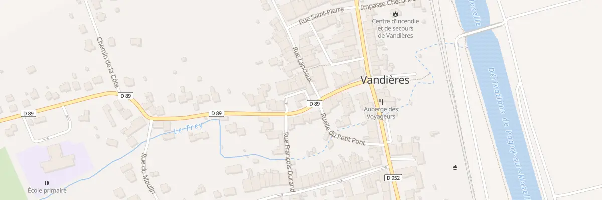 Plan du 1 Rue Henri Fayon à Vandières